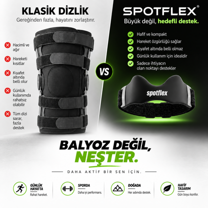 Spotflex® Ayarlanabilir Diz Destek Bandı